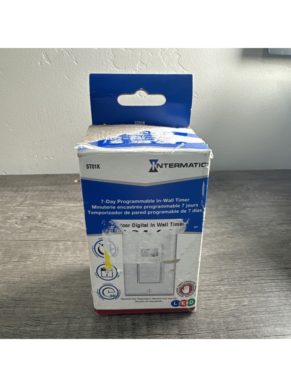 Intermatic ST01K Astronomic Digital In-Wall Timer